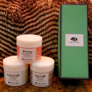 Origins Souffle and Body Cream Trio $40 New